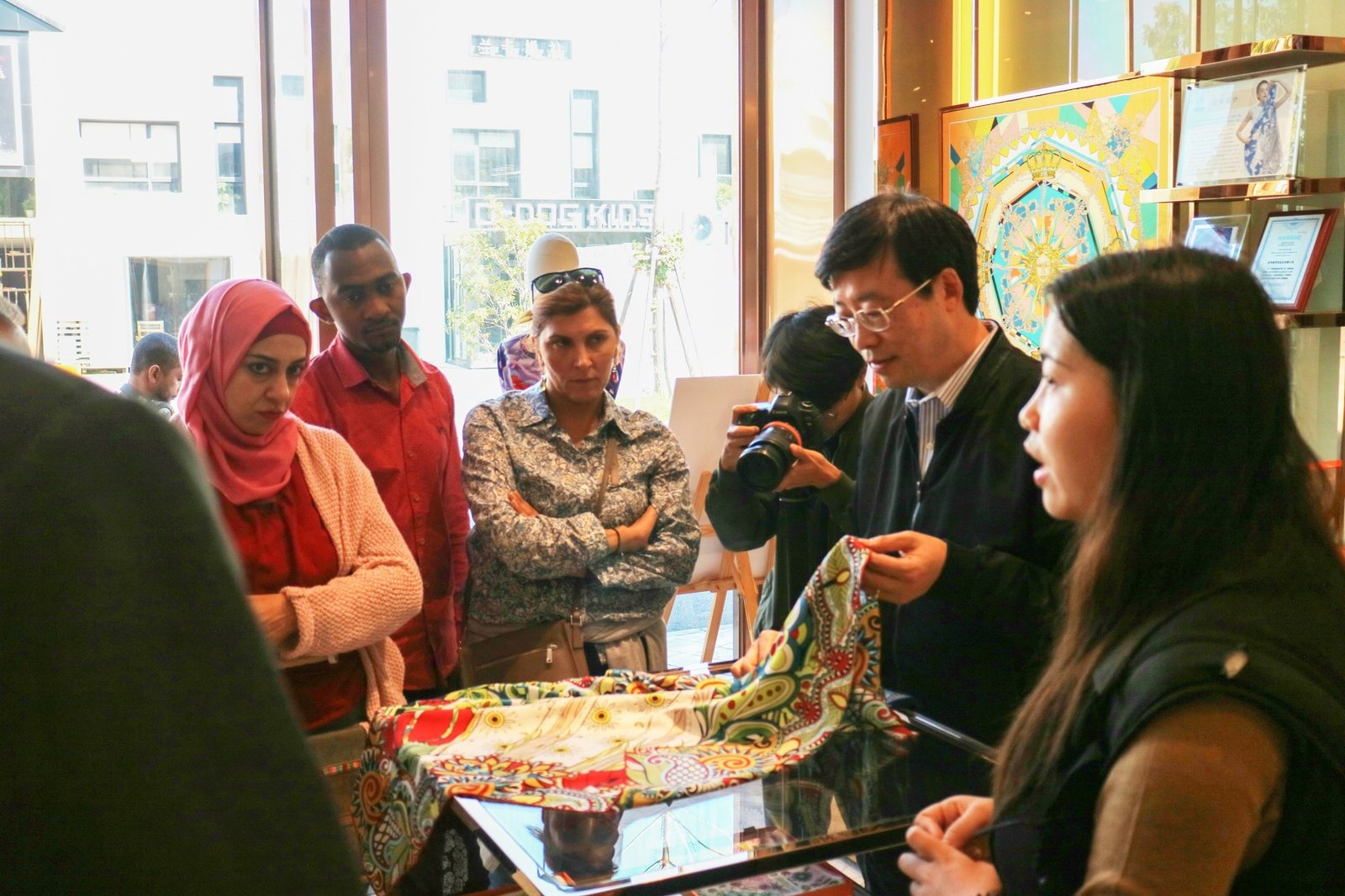 Arab cultural and museum experts visit Aurora for inspection and exchange
