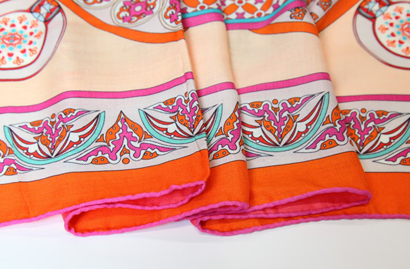 Silk and wool shawl as a gift for travel, exquisite and elegant, emerald blue layered shadow silk and wool shawl