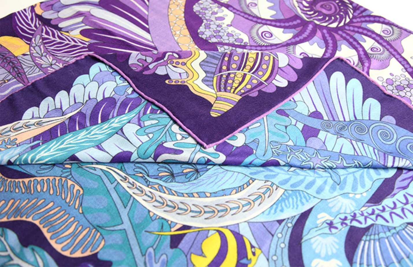 The Song of Conch Silk Wool Same Flowers Different Colors Big Shawl, Four Seasons Elegant Women's Square Towel