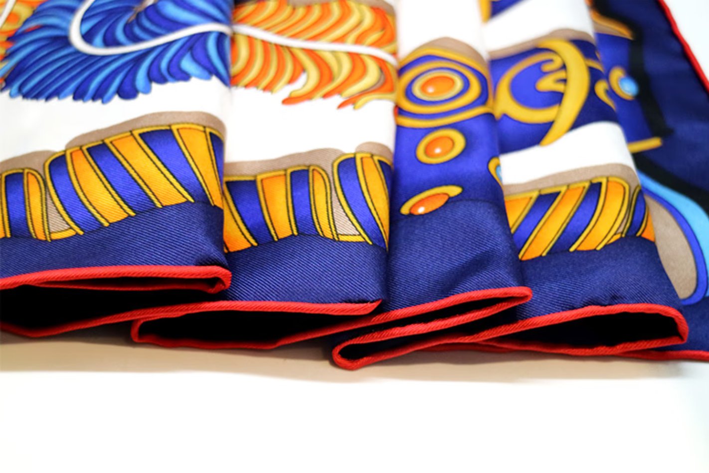 Aurora Silk Scarf - Knight 100% Mulberry Silk Square Scarf, Original Design Sunscreen Silk Scarf