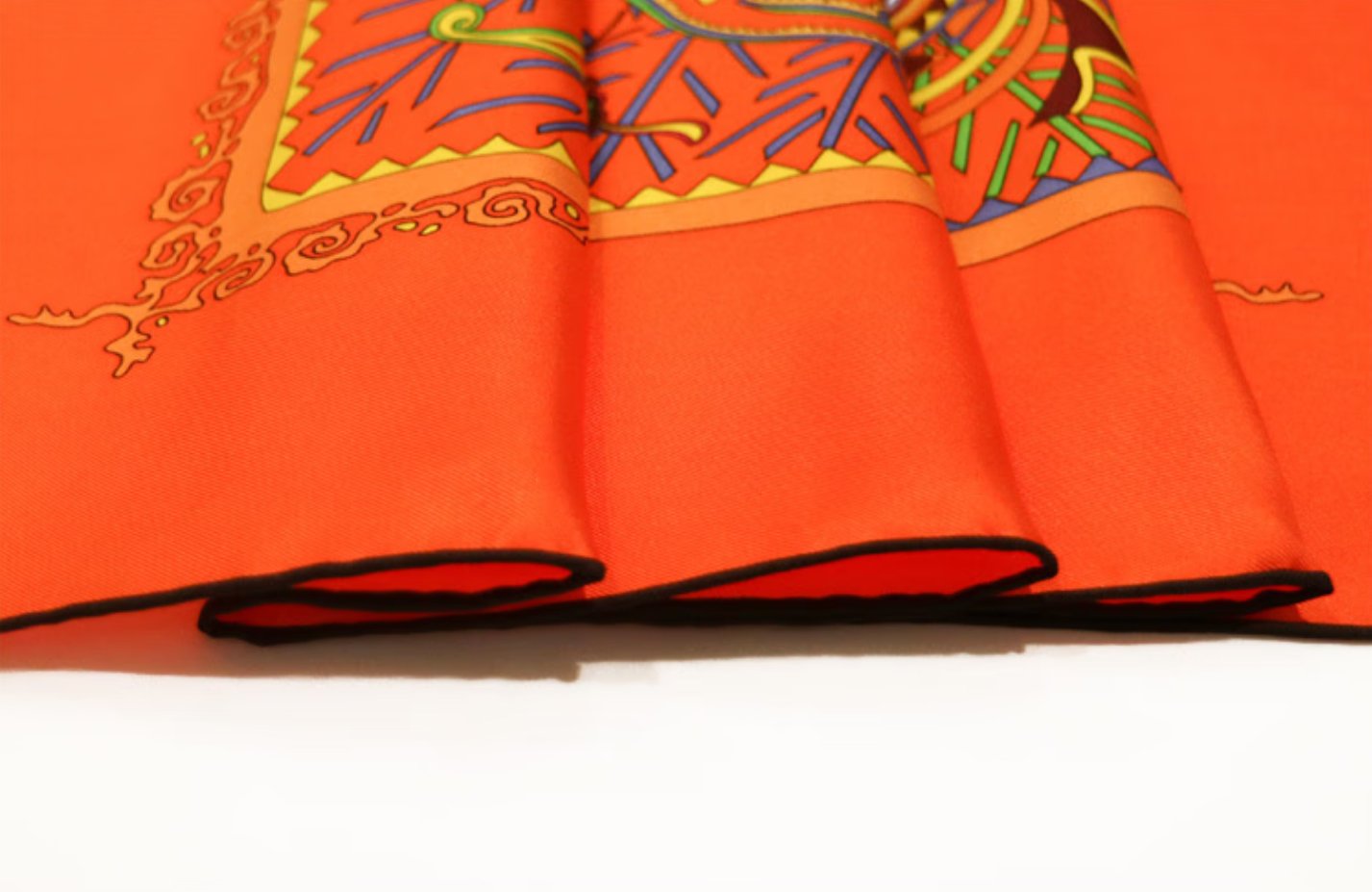 Aurora Silk Scarf - Shuguang Honey Language Silk Square Scarf, Original Color Versatile Silk Scarf