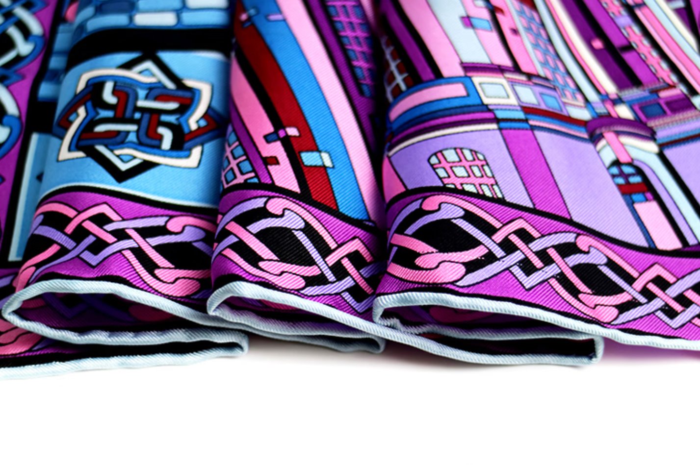 Aurora silkeskjerf - Dome Silk Scarf, Versatile and Exquisite Women's Minimalist Scarf