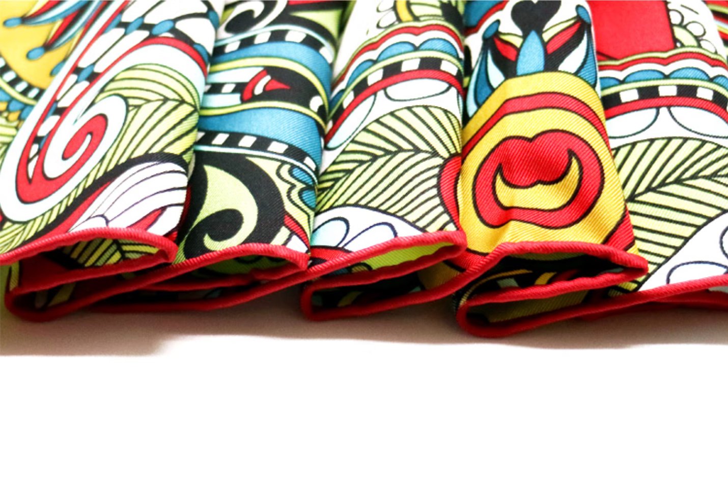 Dynamic Flower Silk Scarf, 100% Mulberry Silk Square Scarf for Mom and Girlfriend