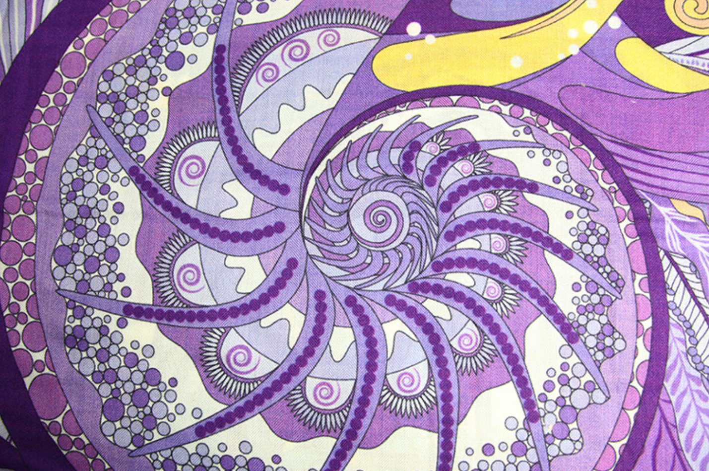 The Song of Conch Silk Wool Same Flowers Different Colors Big Shawl, Four Seasons Elegant Women's Square Towel