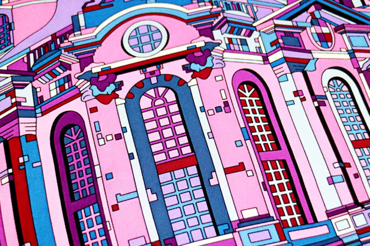 Aurora silkeskjerf - Dome Silk Scarf, Versatile and Exquisite Women's Minimalist Scarf