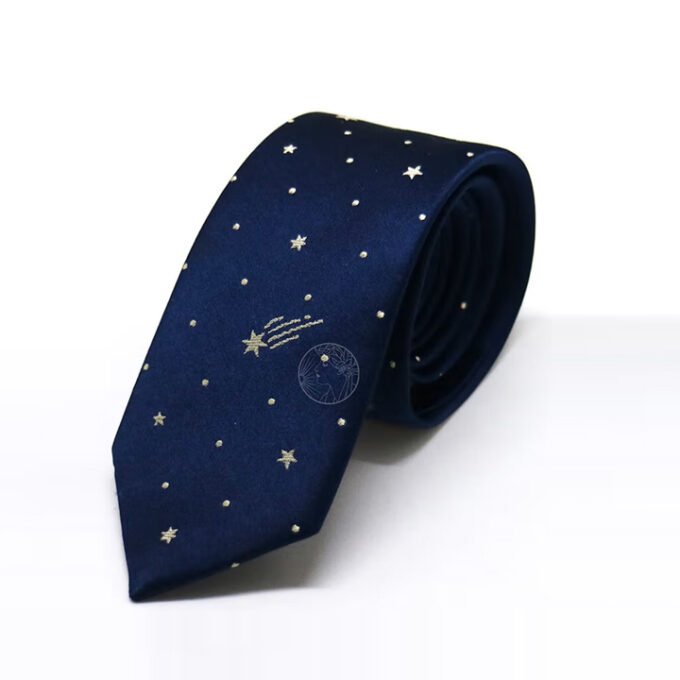Aurora Silk – Silk Tie Star, Business Tie, Successful Person Tie