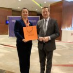 French Ambassador to China Bertrand LORTHOLARY praises Aurora scarf