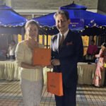 Mr. Dino, the Indonesian Ambassador to China, gave a thumbs up to the Aurora Silk Road platform! Aurora - tell a good Chinese story!