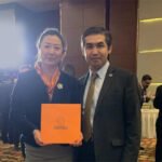 Mr. Luo Guangming, Minister Counsellor of the Embassy of Kazakhstan in China and Permanent Representative of Kazakhstan to the Secretariat of the Shanghai Cooperation Organization, gave a thumbs up to the Aurora product platform!