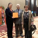 Mr. Fariz Mahdavi - Ambassador Extraordinary of the Embassy of Palestine in China, gives a thumbs up to Aurora, a Fortune 500 Asian brand!