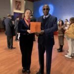 Niger's current ambassador to China, Galba Seni, praises Aurora scarf platform