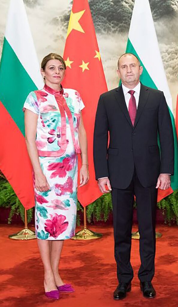 On July 3, 2019, Bulgarian President Radev visited China with his wife Desislava Kirilova Radeva.
